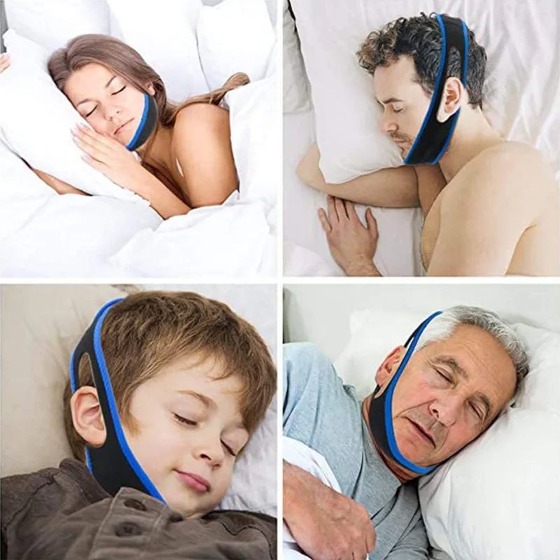 רצועת שינה למניעת נחירות ודום שינה